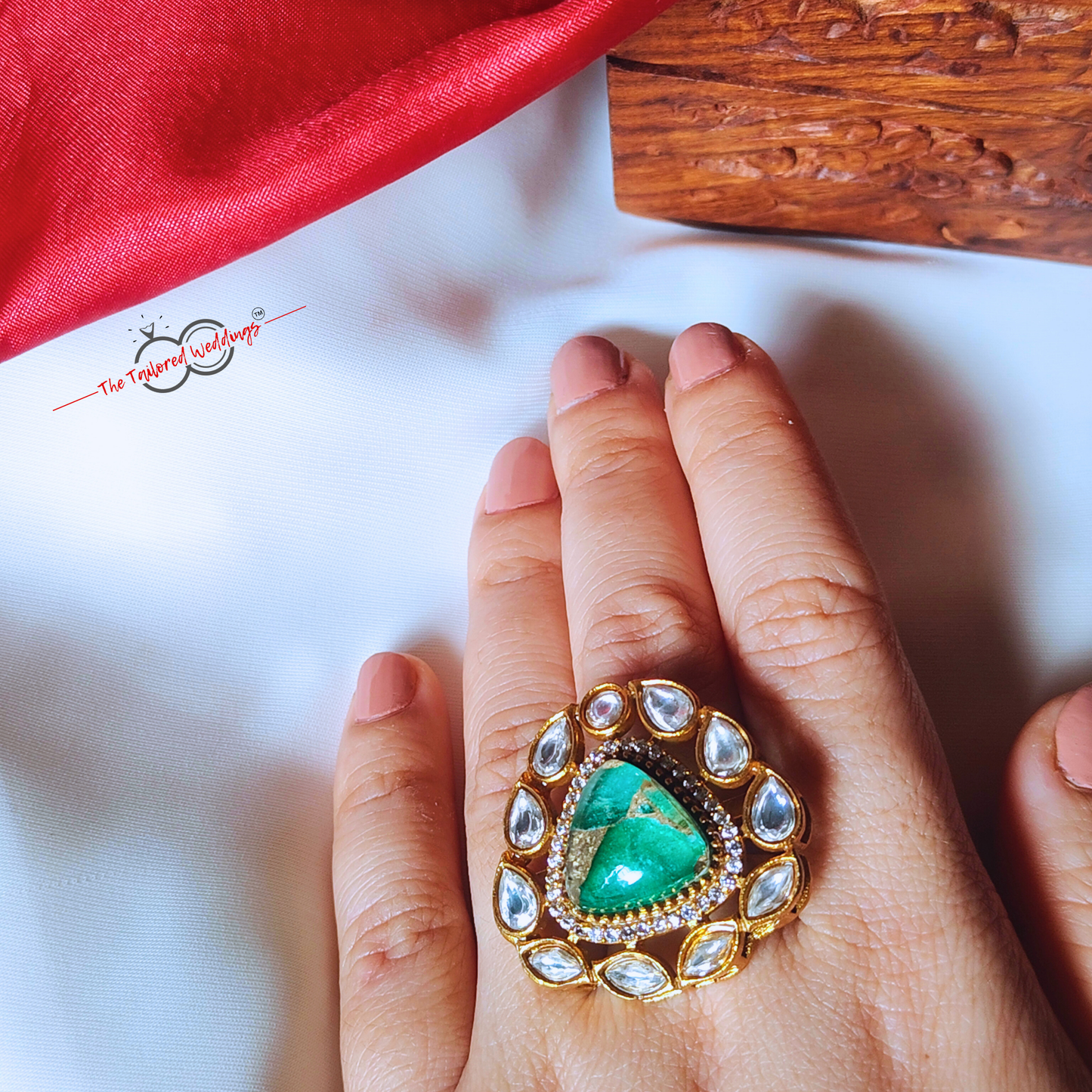 Carved Grace Ring