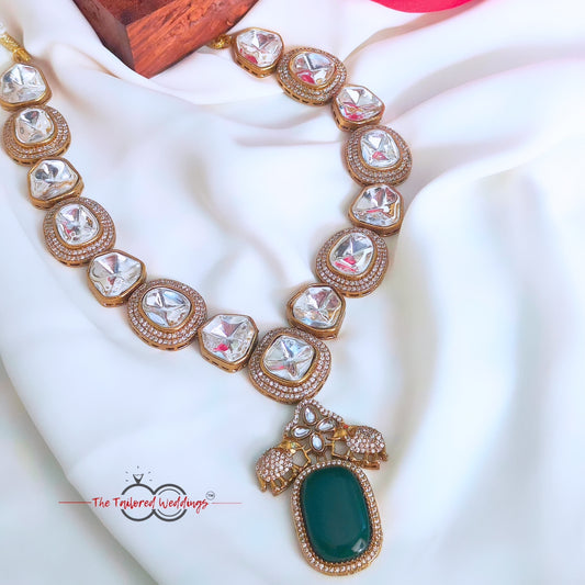 Jodha Polki-Style Necklace