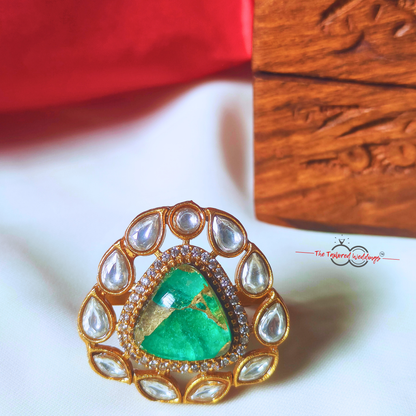 Carved Grace Ring